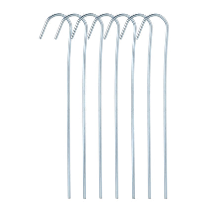 Soccer goal in white metal XXL