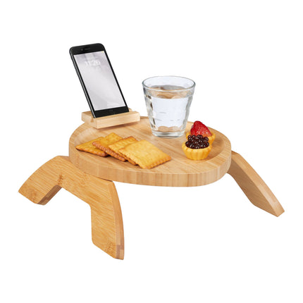 Sofa tray for armrests