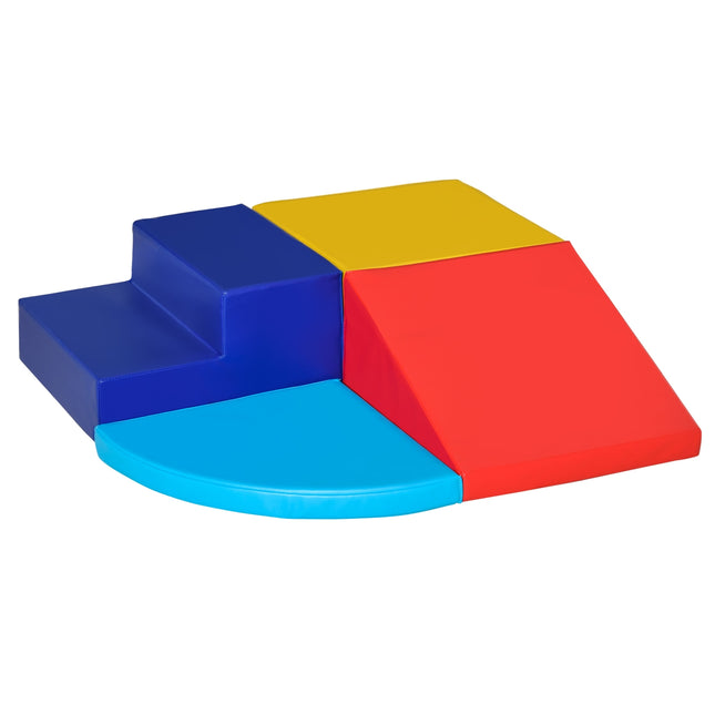 Building blocks in foam, soft, giant, multicolored, 12-36 months