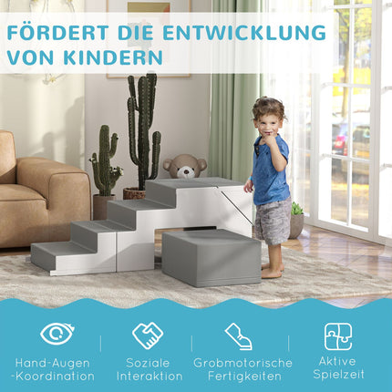 Building blocks in giant foam, artificial leather, 1-3 years