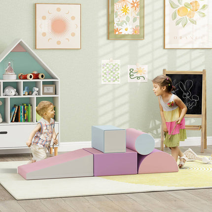 Building blocks in giant foam, artificial leather, 1-3 years