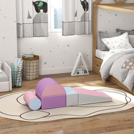 Building blocks in giant foam, artificial leather, 1-3 years