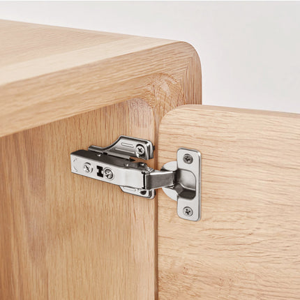 Soft-Close Cabinet Hinges, 50 Pack, 100, Full Overlay