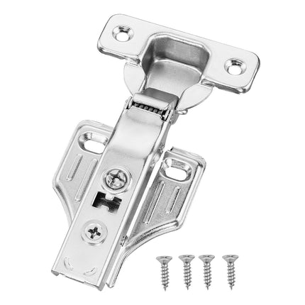 Soft-Close Cabinet Hinges, 50 Pack, 100, Full Overlay
