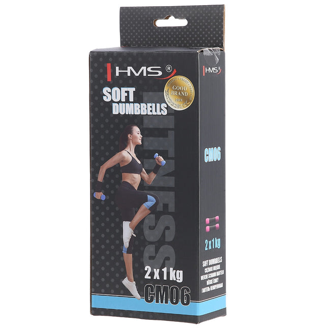 Soft Dumbbells 2 x 1 kg – Comfortable Grip