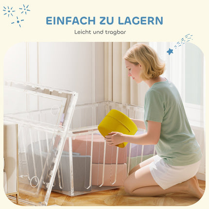Soft Foam Block Set for Toddlers, Washable Cord Cover