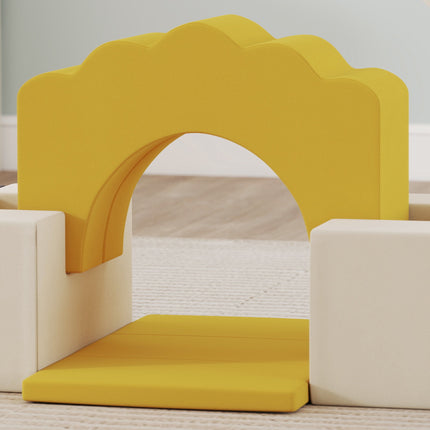 Soft Foam Climbing Blocks Set for Toddlers, 7 Pieces
