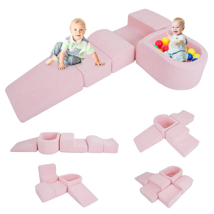 Soft Foam Playset for Toddlers – Includes Ball Pit