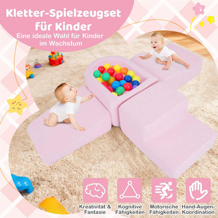 Soft Foam Playset for Toddlers – Includes Ball Pit