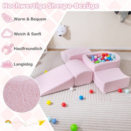 Soft Foam Playset for Toddlers – Includes Ball Pit
