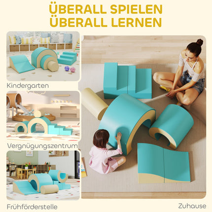 Soft Play Block Set for Babies & Toddlers, 5 Pieces