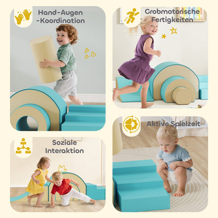 Soft Play Block Set for Babies & Toddlers, 5 Pieces