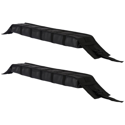 Soft Roof Rack Pads, 33-Inch, 176 lb, 2 Straps