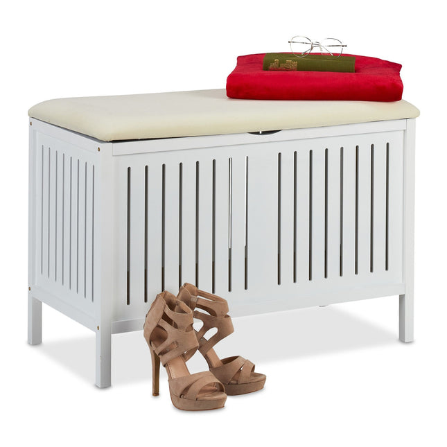 Soft bench with storage