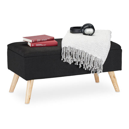 Soft bench with storage