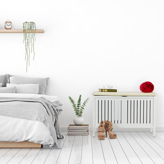 Soft bench with storage
