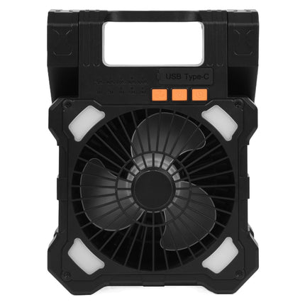 Solar Camping Fan 20000mAh, LED Lantern, 8-Inch