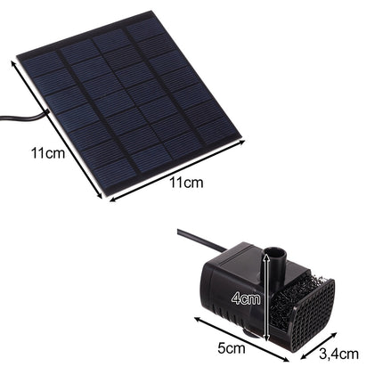 Solar Fountain Gardlov 25184