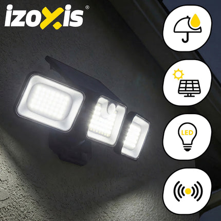Solar Garden Lamp 180 LED with Motion Sensor, IP65