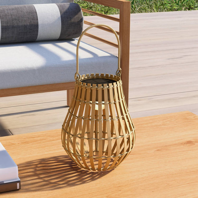 Solar garden lamp, USB rechargeable, 3 light colors