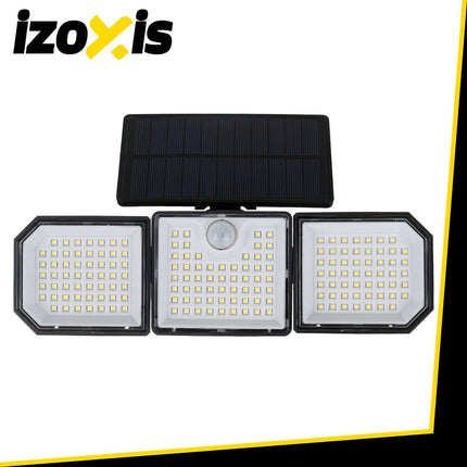 Solar Lamp 167 LED, 500lm, Motion Sensor, Remote