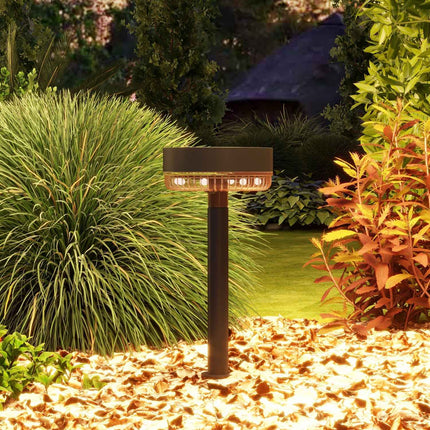 Pack of 3 Solar Garden Lights, Warm White, IP65 Waterproof