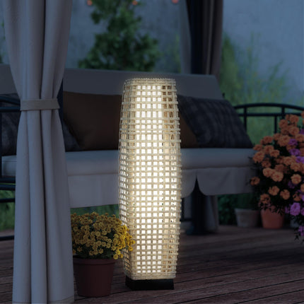 Solar Lantern with LED, Rattan Design, Auto On/Off