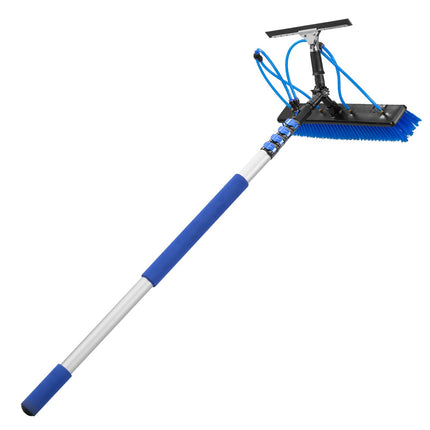Solar Panel Cleaning Kit, 4.6 m Water-Fed Pole, Brush