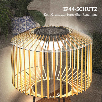 Solar LED Path Light, USB Rechargeable, IP44, Metal