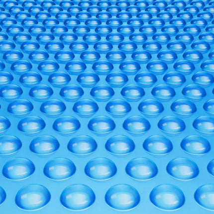Solar Pool Cover 24 x 12 Ft, 16 Mil Blue PE