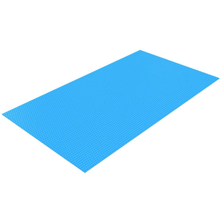 Solar Pool Cover, 28 x 14 ft Rectangle, 12 Mil Blue