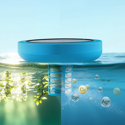 Solar Pool Ionizer, Floating Copper, Up to 35,000 Gal