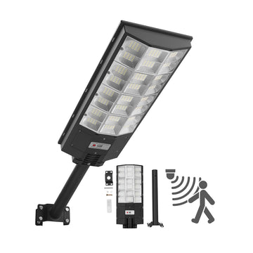 Solar Street Light, Motion Sensor, Dusk To Dawn, IP65