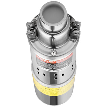 Solar Submersible Deep Well Pump, 24V 277W, 9.25 GPM