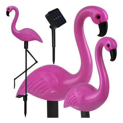 Solar garden lamp - flamingo Gardlov 21151