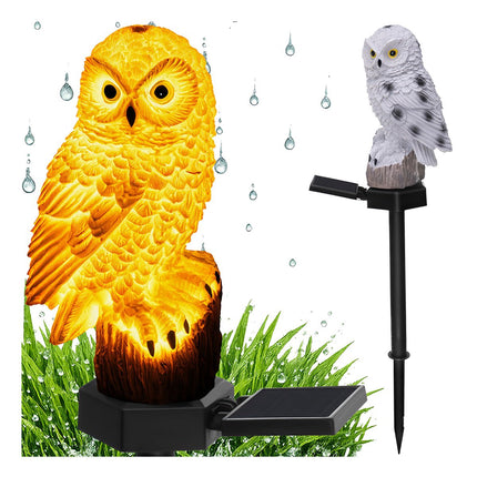 Solar garden lamp - owl Gardlov 23847