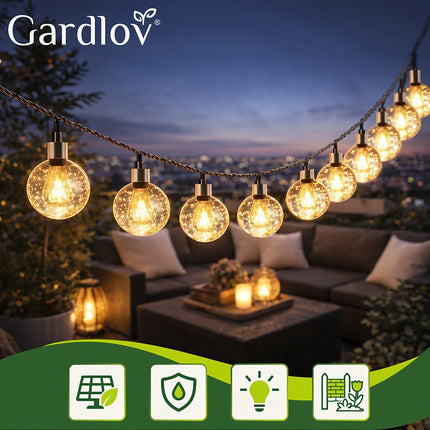 Solar garland 7m IP65 Gardlov 24008
