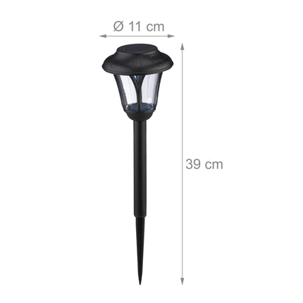 Solar lamps in a set