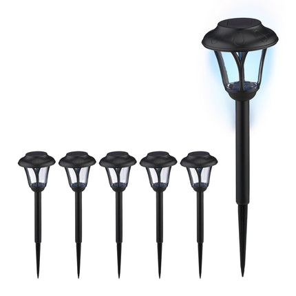 Solar lamps in a set