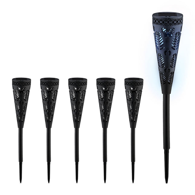 Solar lamp with light effect