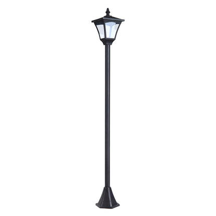 Solar Path Light with 10-lumen LED, black, 120cm