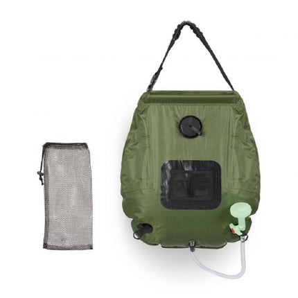 Solar powered camping shower 20 litres