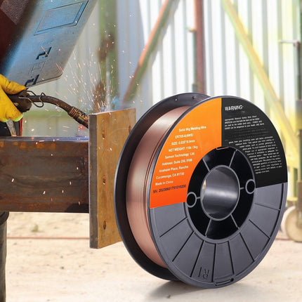 Solid MIG Welding Wire ER70S-6, 0.9 mm, 5 kg, Mild Steel