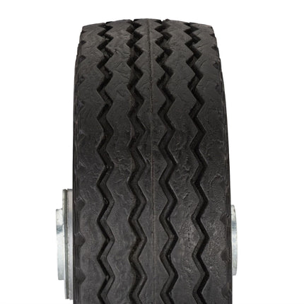 Solid rubber wheels, 2 pcs