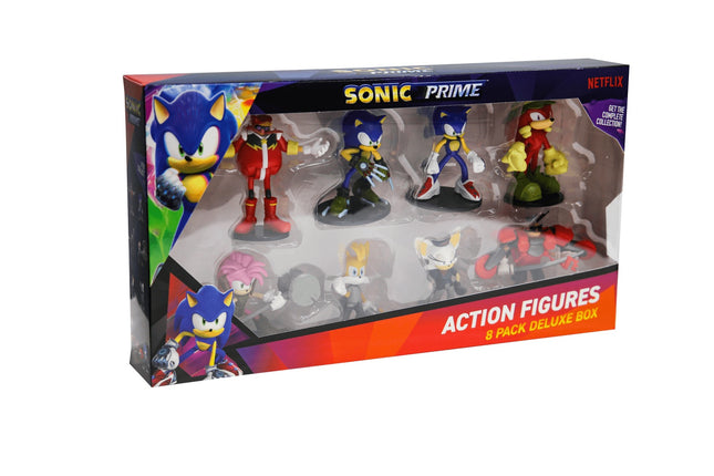 Sonic Articulated Action Figures 8-Pack 7,5 Cm