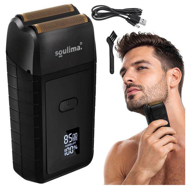 Soulima Beard Shaver with LED Display