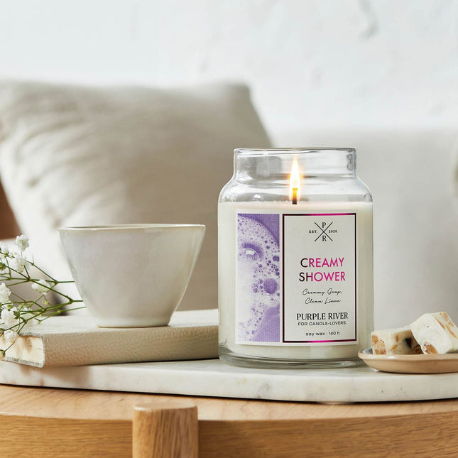 Soy Wax Scented Candle, 140-Hour Burn Time