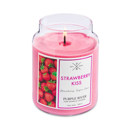 Soy Wax Scented Candle – 140-Hour Burn Time