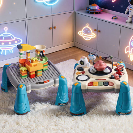 Space Musical Activity Table with Star Projector, 60+ Sounds