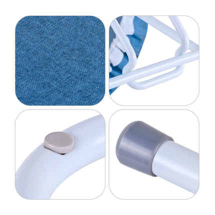 Space-Saving Sleeve Ironing Board, Blue/White